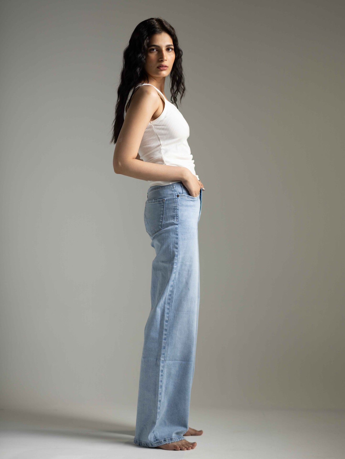 Mona Wide-leg Jeans