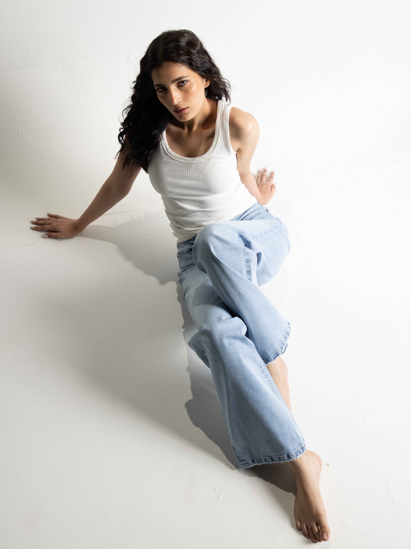 Mona Wide-leg Jeans