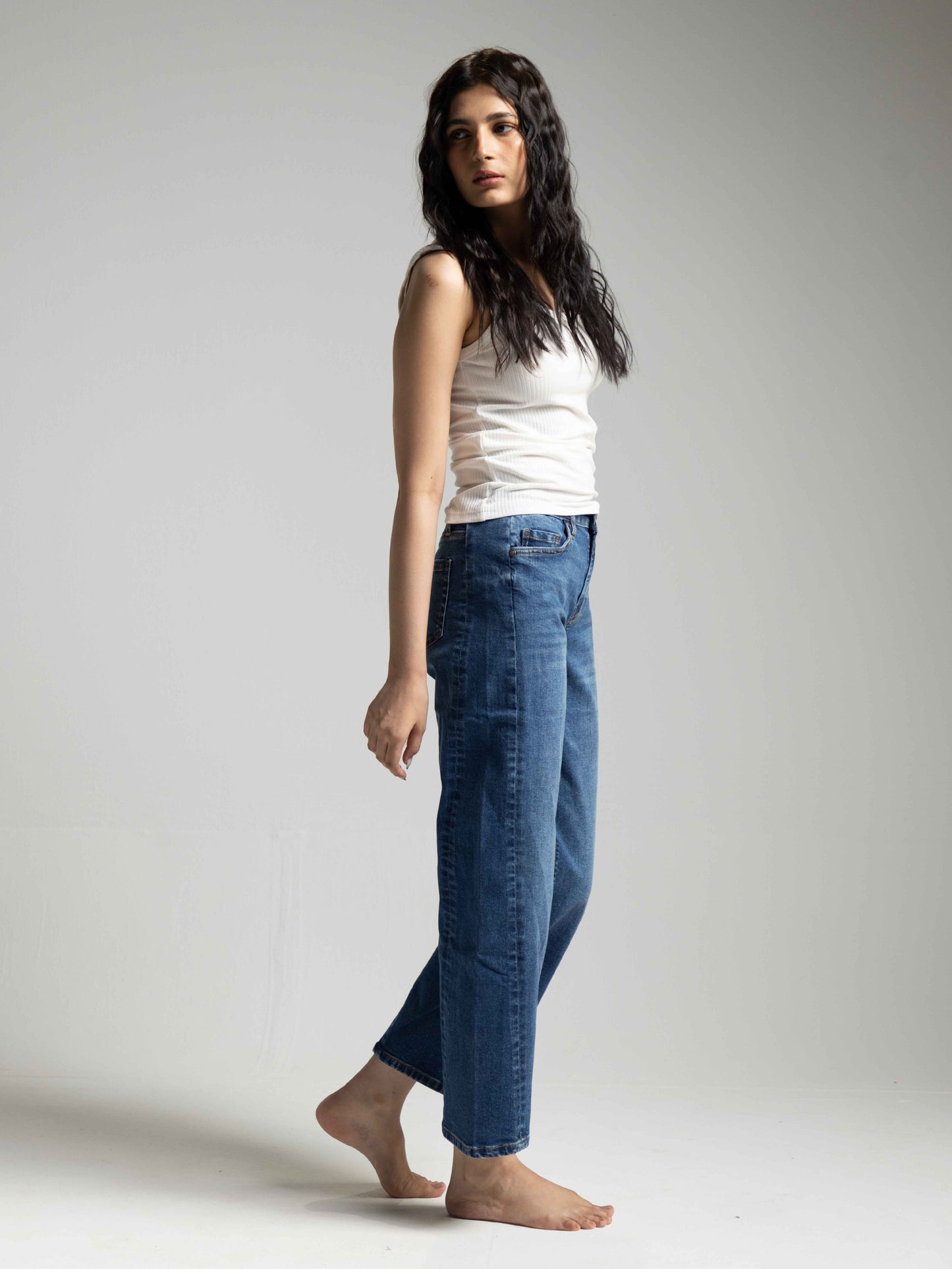 Brianna High-rise Barrel Jeans