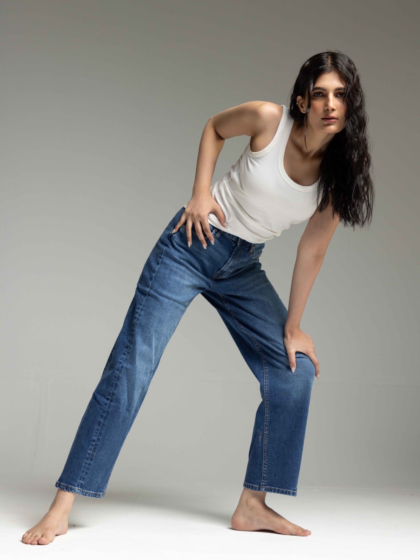 Brianna High-rise Barrel Jeans