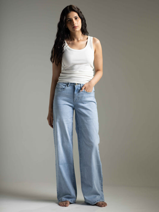 Mona Wide-leg Jeans