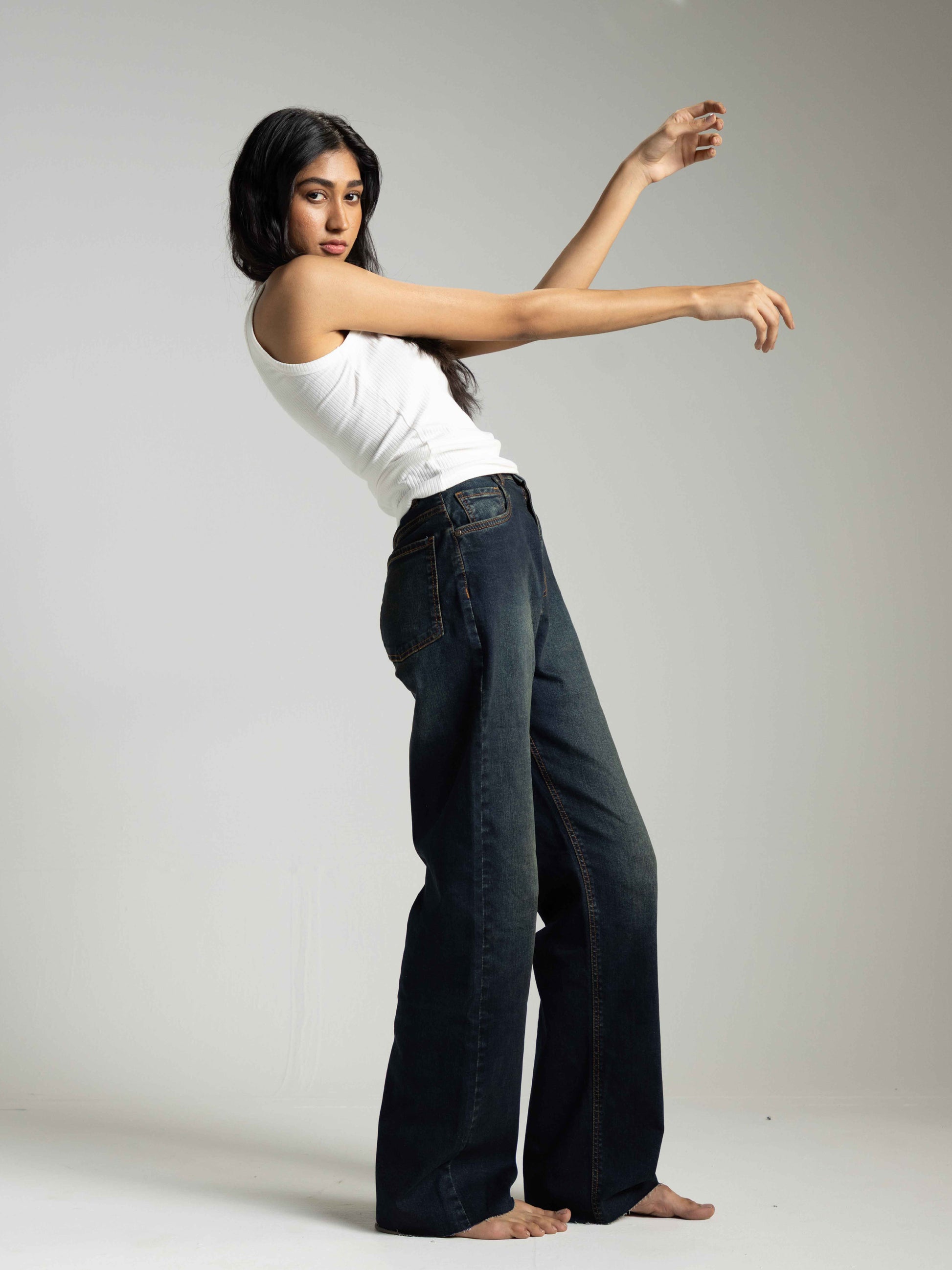 Zeina Wide-leg Jeans