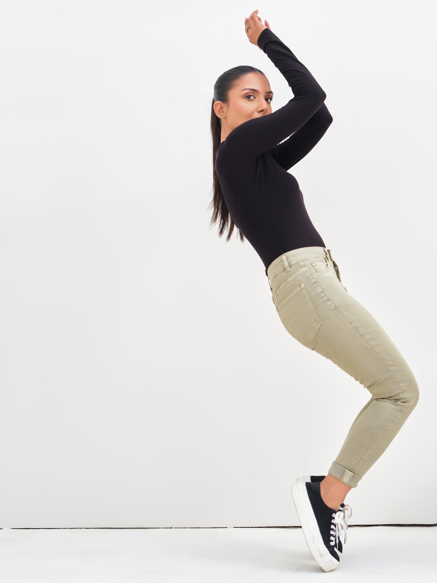 Lime Skinny Jeans